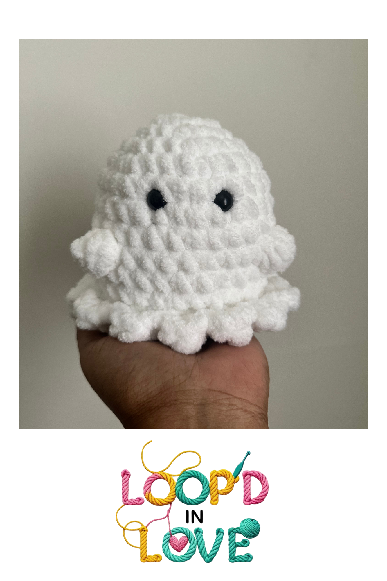 Chunky Ghost Plushie